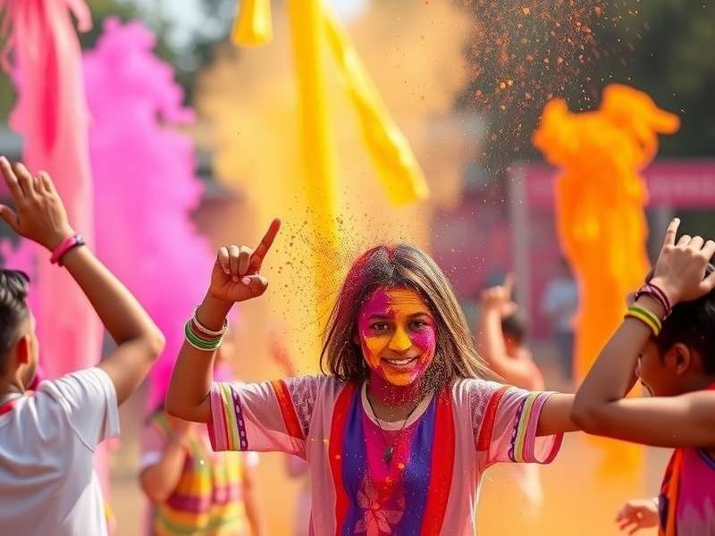 Holi Splash Spectacle college tournament event